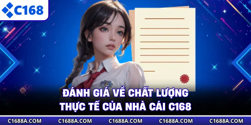 Đánh giá về chất lượng thực tế của nhà cái C168